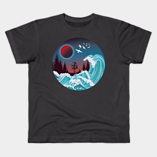 The Great Retro Wave Kids T-Shirt